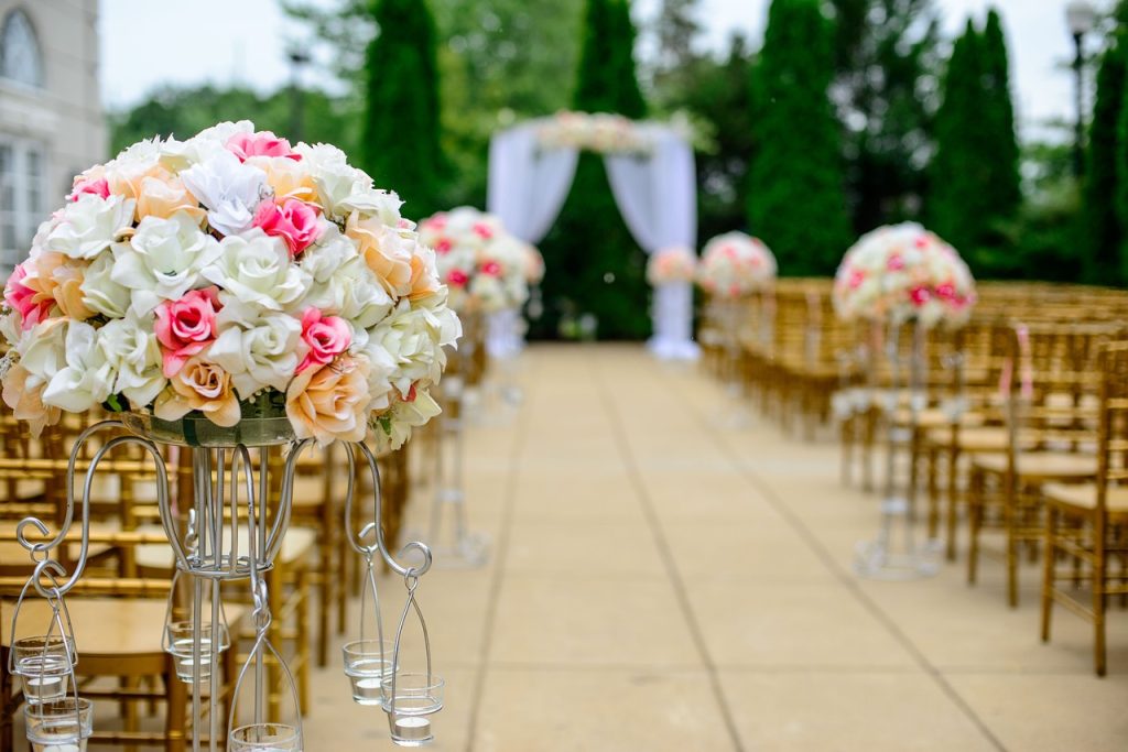 Vineyard Wedding ceremony