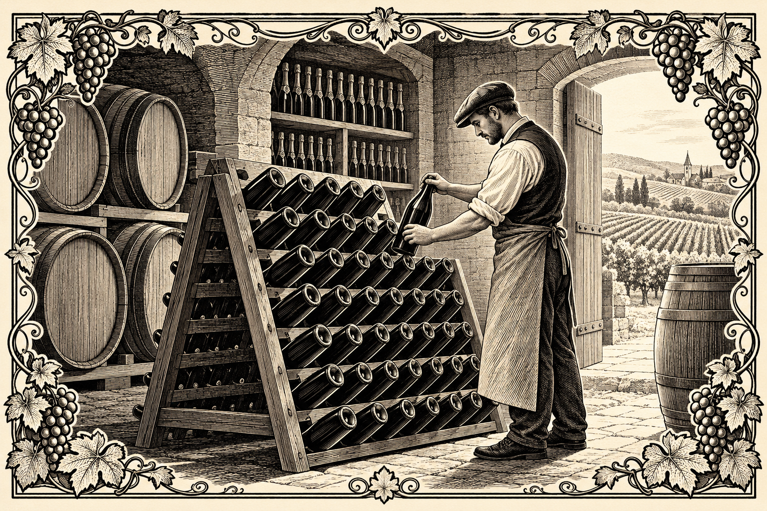 Remueurs – The Skilled Bottle Turners of Champagne