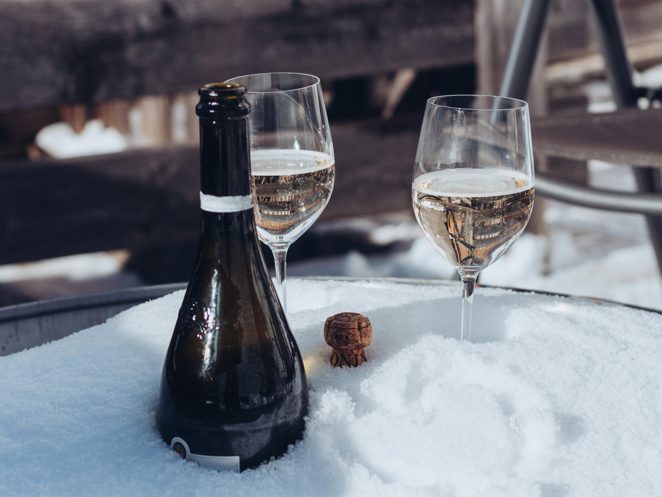 Snow Day Wine Picnic