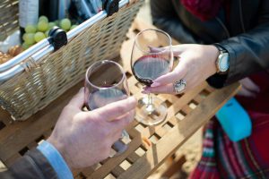 Italian wine gift basket